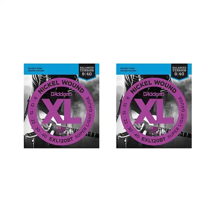 D‘Addario EXL120BT Balanced Tension X-Lite Electric Guitar Strings (2-Pack) Guitar Center