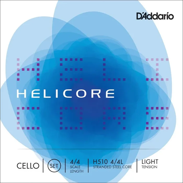 D‘Addario Helicore Cello String Set, 4/4 Scale, Light Tension