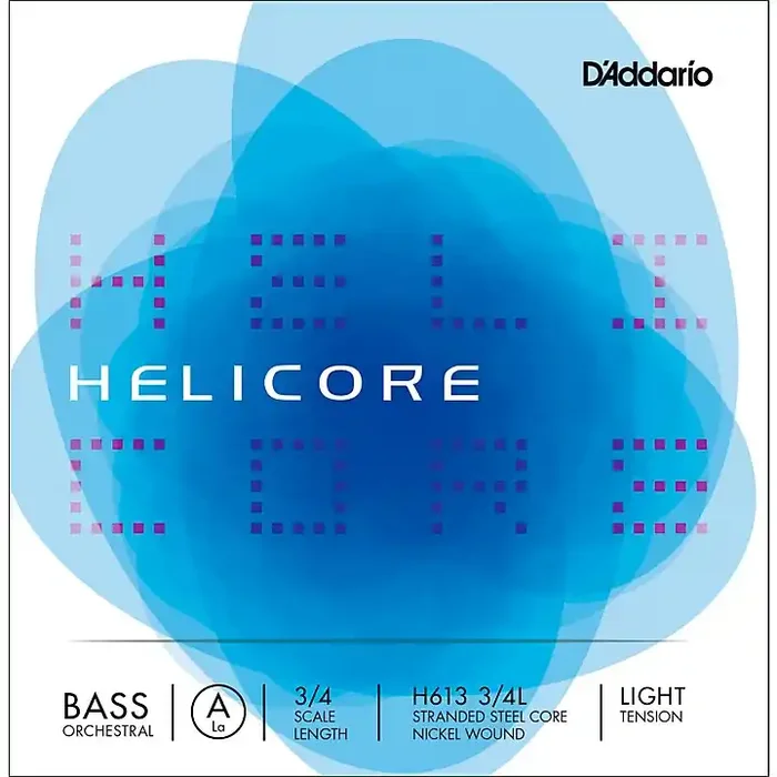D‘Addario Helicore Orchestral Series Double Bass A String 3/4 Size Light Guitar Center