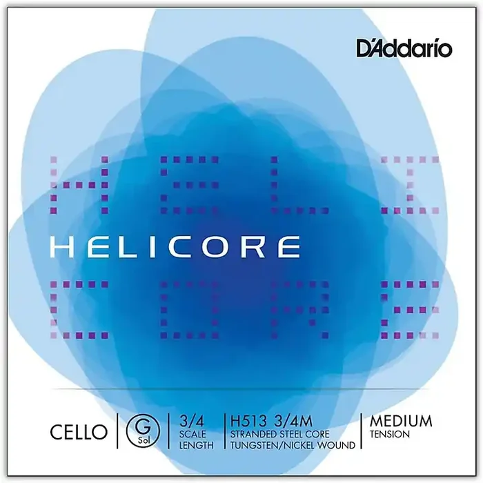 D‘Addario Helicore Series Cello G String 3/4 Size Guitar Center