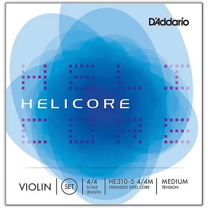 D‘Addario Helicore Series Violin 5-String Set 4/4 Size 5-String Medium Guitar Center