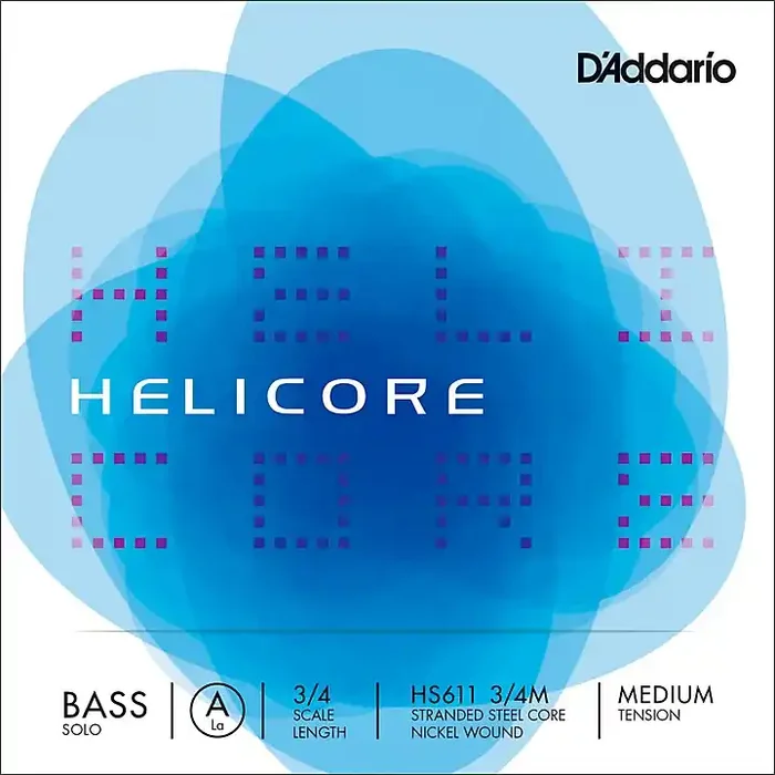 D‘Addario Helicore Solo Series Double Bass A String 3/4 Size Medium Guitar Center
