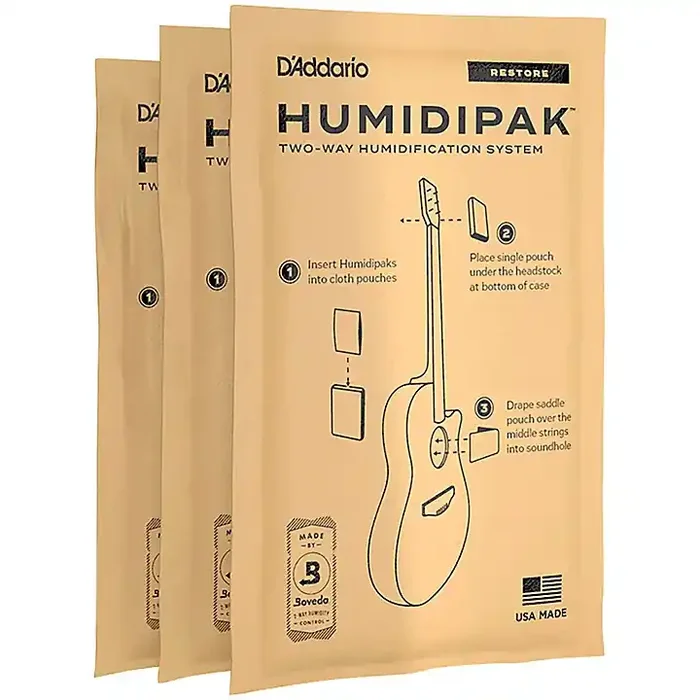D‘Addario Humidipak Restore Replacement Packet 3-Pack Guitar Center