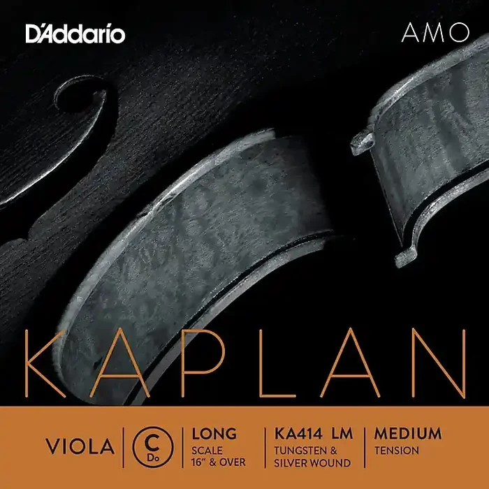 D‘Addario Kaplan Amo Series Viola C String 16+ in., Medium Guitar Center