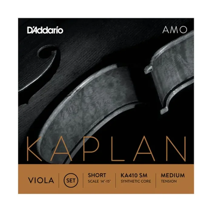 D‘Addario Kaplan Amo Viola String Set, Short Scale, Medium Tension