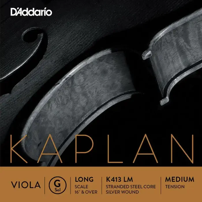 D‘Addario Kaplan Forza Viola Single G String, Long Scale, MediumTension