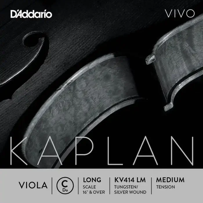 D‘Addario Kaplan Vivo Viola C String, Long Scale, Medium Tension