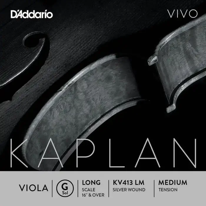 D‘Addario Kaplan Vivo Viola G String, Long Scale, Medium Tension