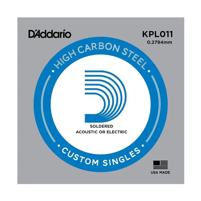 D‘Addario KPL011 Soldered Twist Reinforced Single String, .011