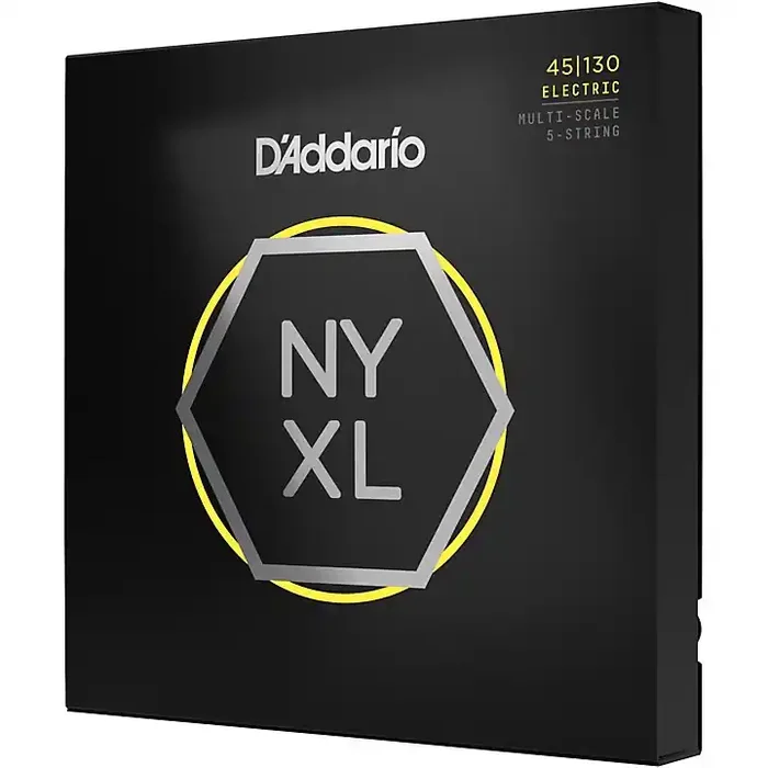 D‘Addario NYXL Multi-Scale 5-String Bass Guitar Strings Regular Light (45 – 130) Guitar Center