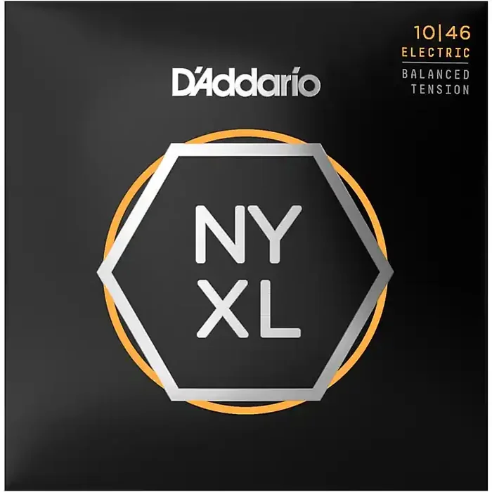 D‘Addario NYXL1046BT Balanced Tension Nickel Wound Electric Guitar Strings 10-46 Guitar Center