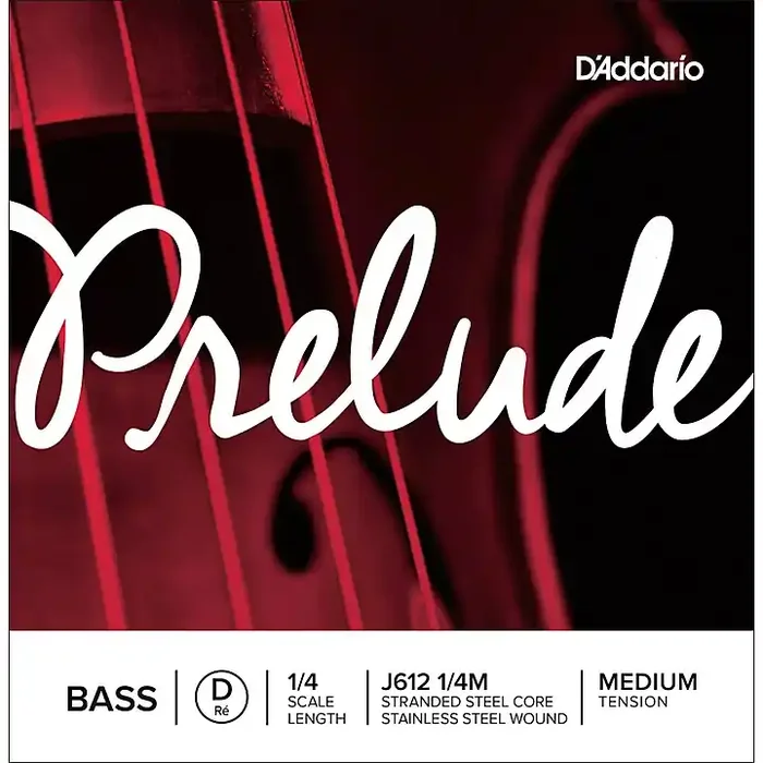 D‘Addario Prelude Series Double Bass D String 1/4 Size Guitar Center