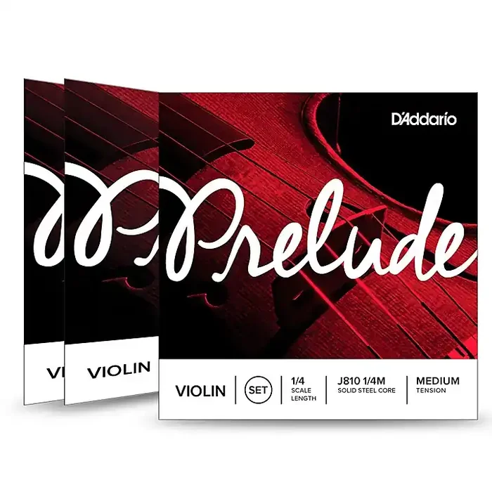 D‘Addario Prelude Violin String Set 3 Box Special 1/4 Size, Medium Guitar Center