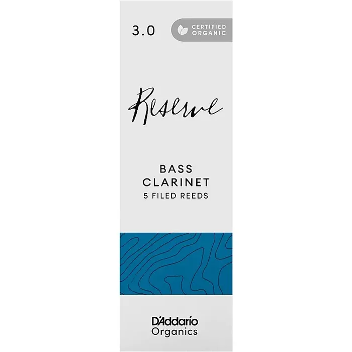D‘Addario Woodwinds Reserve, Bass Clarinet Reeds – Box of 5 3 Guitar Center