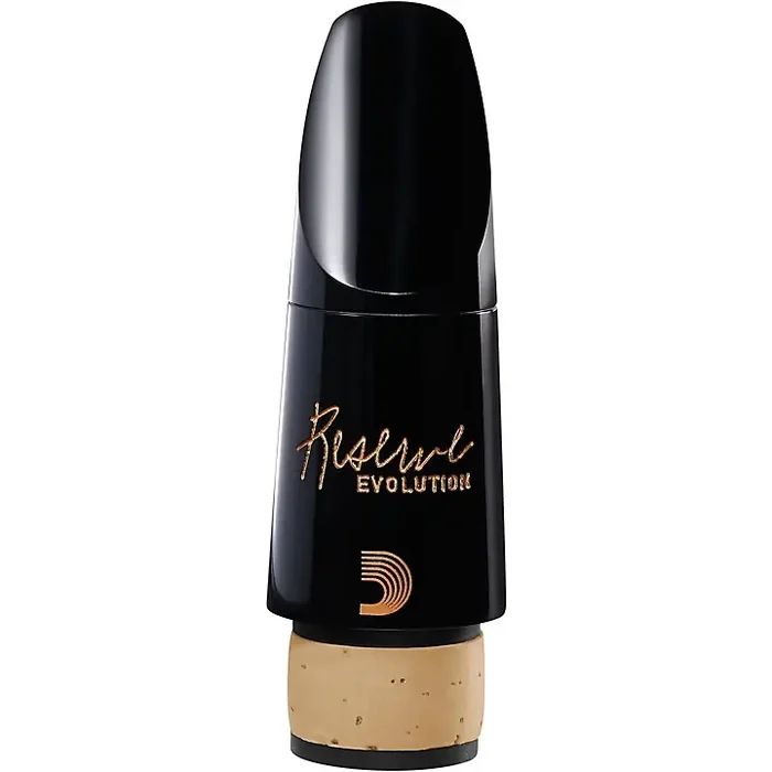 D‘Addario Woodwinds Reserve Evolution Mouthpieces – Bb Clarinet – E 1.08mm, Medium-Long Facing, European Pitch 442Hz 1.08 mm Black Guitar Center