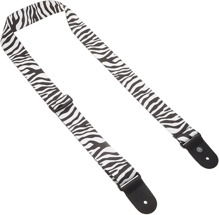 D‘Addario Woven Guitar Strap, Zebra