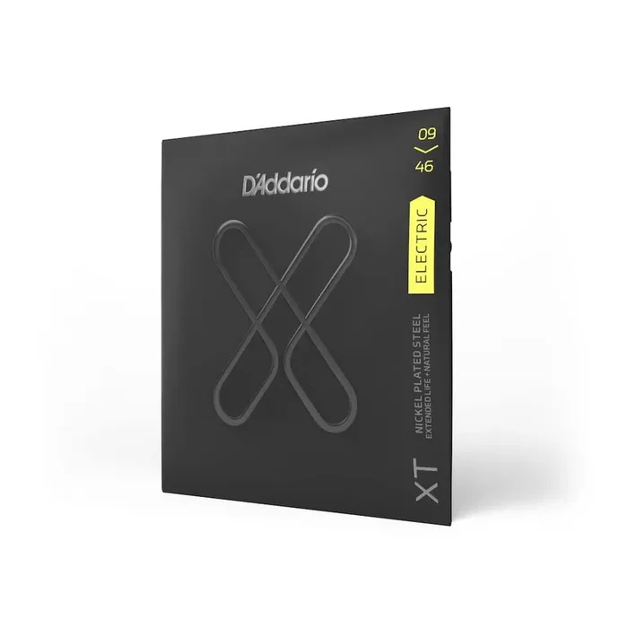 D‘Addario XT Electric Nickel Plated Steel, Super Light Top/Regular Bottom, 09-46