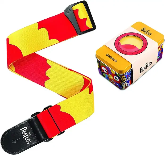D‘Addario Yellow Submarine 50th Anniversary Woven Guitar Strap, Paul