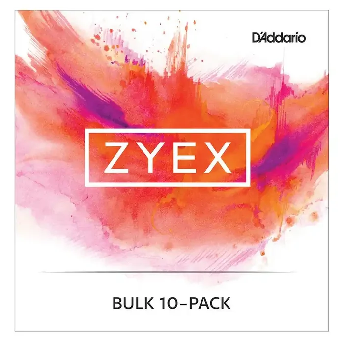 D‘Addario Zyex Viola String Set, Long Scale, Medium Tension, Bulk 10-Pack