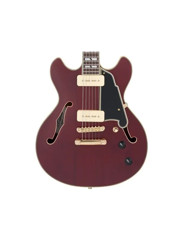 D‘angelico Deluxe Mini DC w/ Stop-Bar Tailpiece – Satin Brown Burst – B-Stock