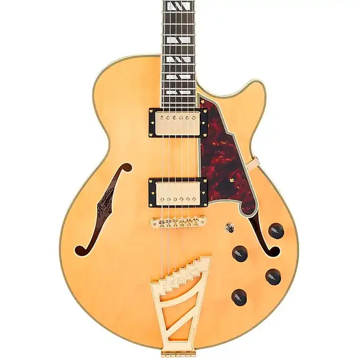 D‘Angelico Deluxe Series SS Semi-Hollow Electric Guitar Satin Honey Guitar Center