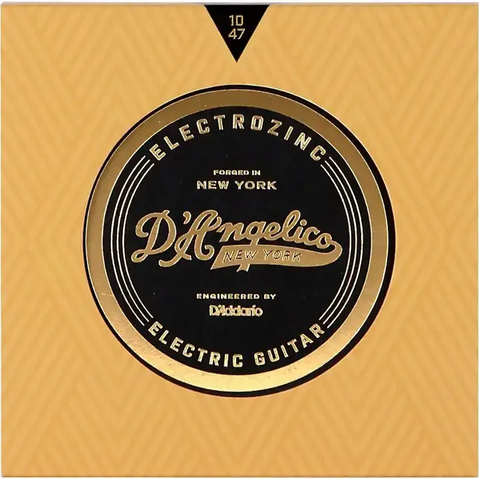 D‘Angelico Electrozinc Jazz 10-47 Extra Light Electric Guitar Strings Guitar Center