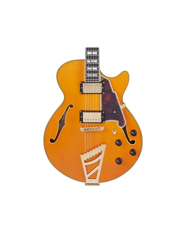 D‘Angelico Excel SS Semi-Hollow Guitar – Vintage Natural