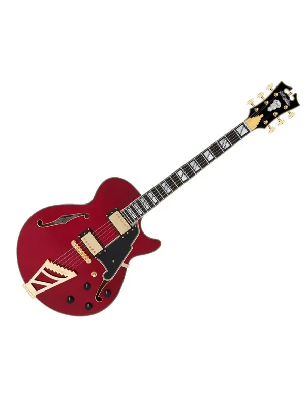 D‘angelico Excel SS w/ Stairstep Tailpiece – Trans Cherry