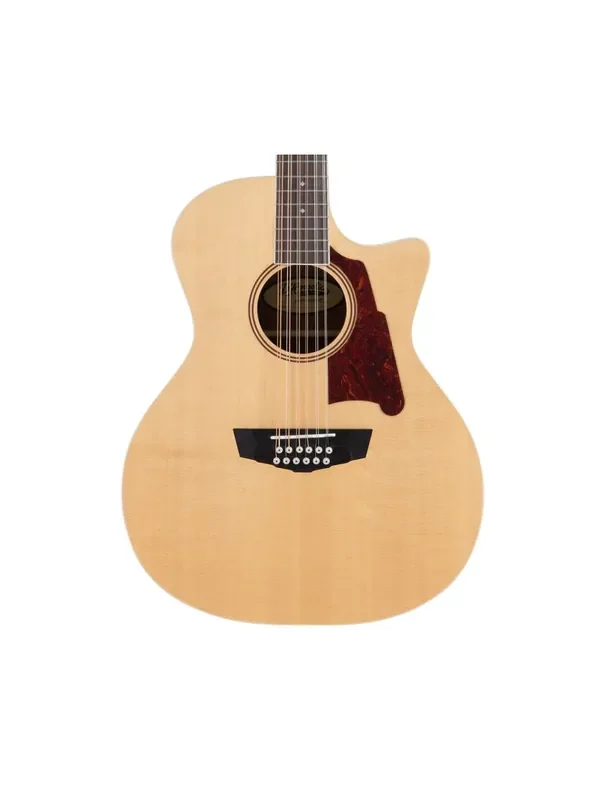 D‘Angelico Premier Fulton 12-String A/E Guitar – Natural – Open Box