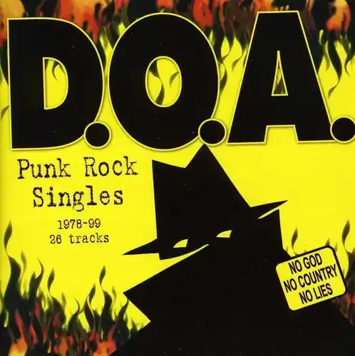 D.O.A. Punk Rock Singles – COMPACT DISCS