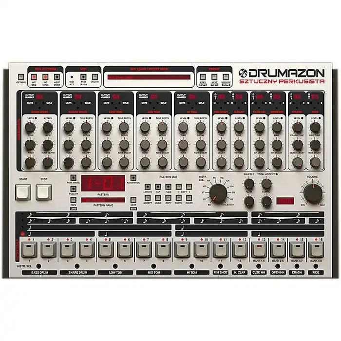 D16 Group Drumazon TR909 emulation (VST/AU) Guitar Center