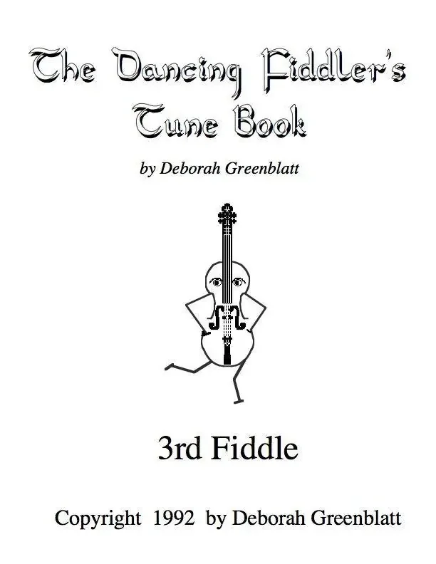 Dancing Fiddler‘s Tune Books, The – 3rd Fiddle Part