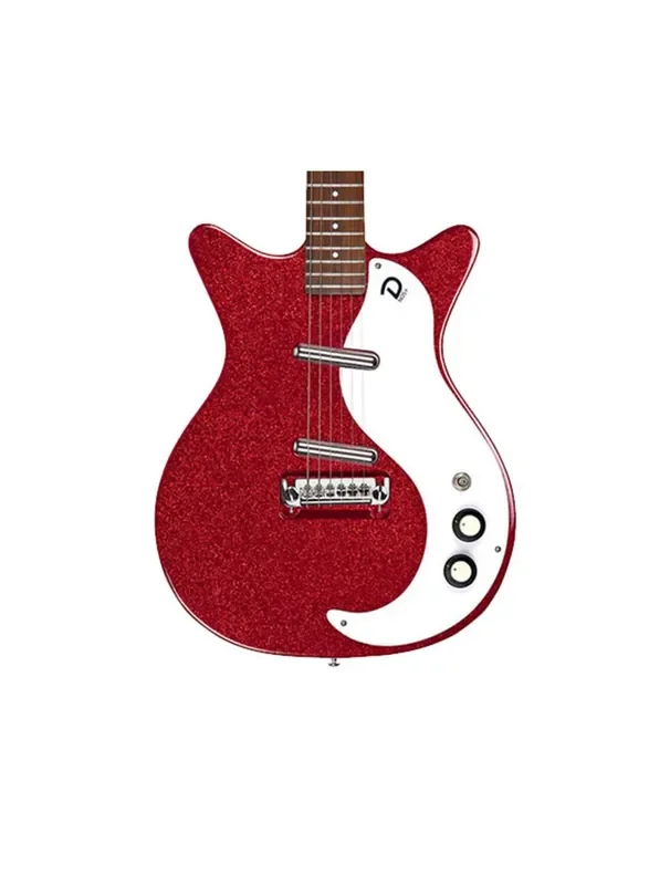 Danelectro ‘59 MOD NOS+ Electric Guitar – Red Metal Flake
