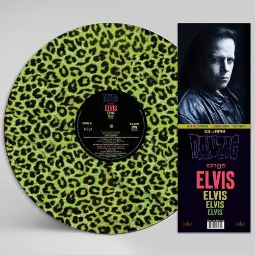 Danzig Sings Elvis – A Gorgeous Green Leopard Picture Disc Vinyl