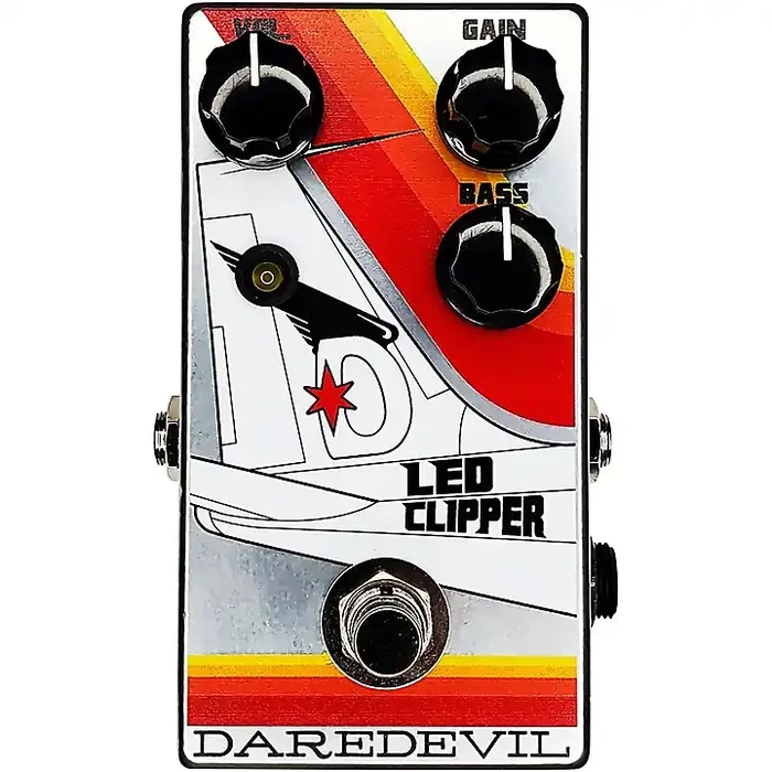 Daredevil Pedals LED Clipper Overdrive Effects Pedal Orange Guitar Center