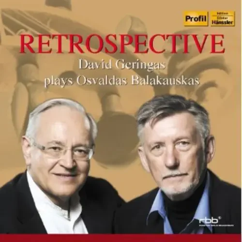 David Geringas Retrospective David Geringas Plays Oavaldas – COMPACT DISCS