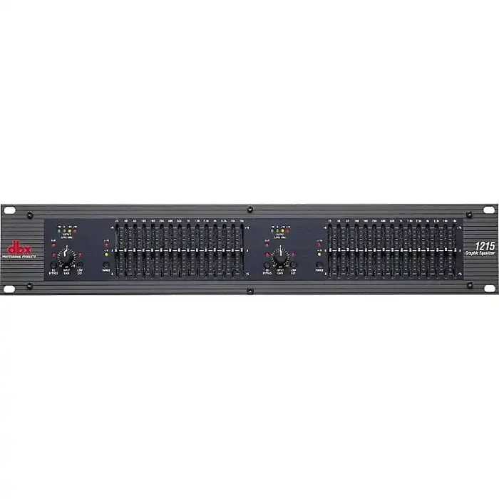 dbx 1215 Dual 15-Band Graphic Equalizer Guitar Center