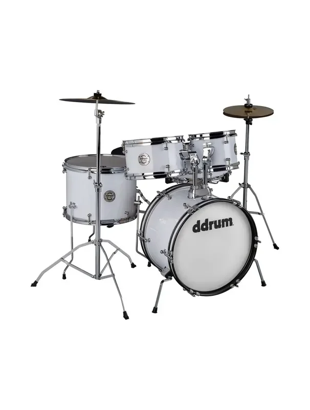 ddrum D1 Jr 5pc Complete Drum Kit – White