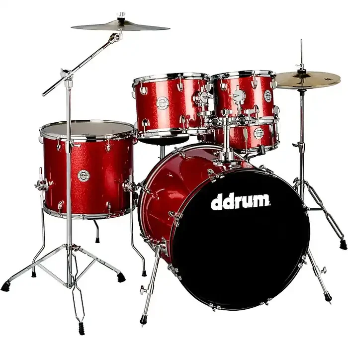 ddrum D2 5-Piece Complete Drum Kit Red Sparkle Guitar Center
