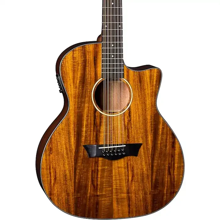 Dean AXS Exotic Cutaway Acoustic-Electric 12-String Guitar Koa Guitar Center