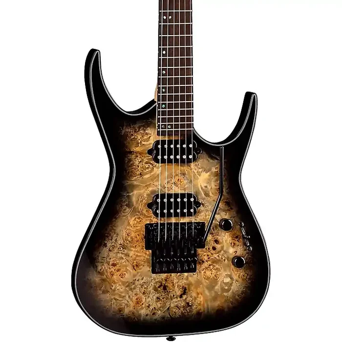 Dean Exile Select Electric Guitar Natural Black Burst Guitar Center
