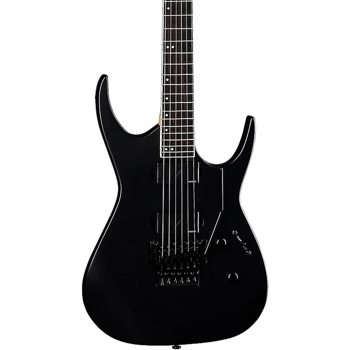 Dean Exile Select Floyd Fluence Electric Guitar Black Satin