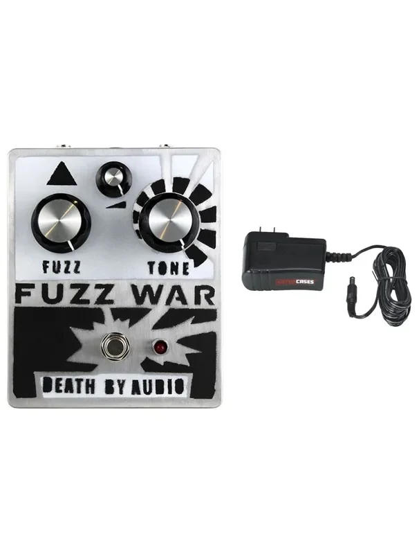 Death By Audio Fuzz War + Gator 9V Power Supply Combo