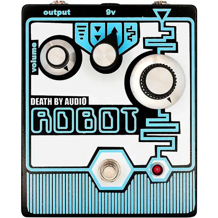 Death By Audio Robot Lo-fi Pitch Shifter Effects Pedal Black and Blue Guitar Center
