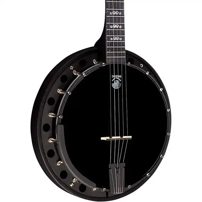 Deering Goodtime Blackgrass 5-String Banjo Natural Guitar Center