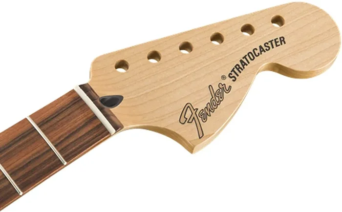 Deluxe Series Stratocaster® Neck, 12″ Radius, 22 Jumbo Frets, Pau Ferro Fingerboard