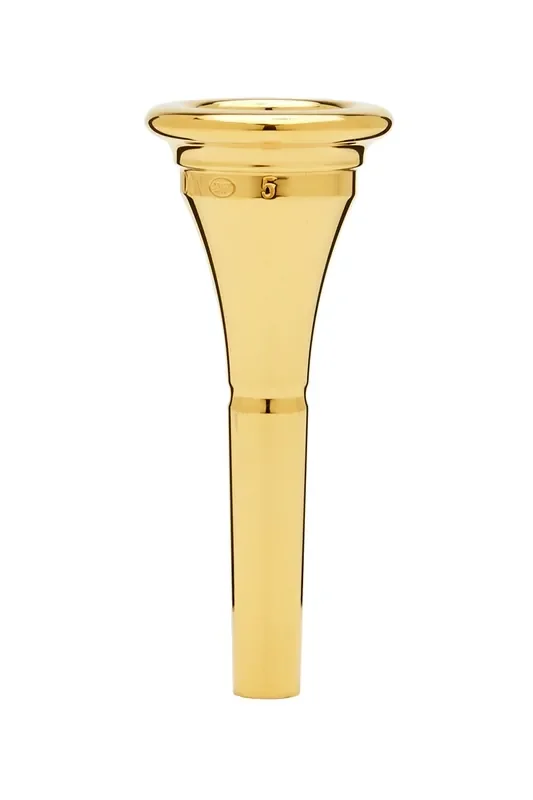 Denis Wick Classic French Horn Mouthpiece; Gold Plated; 5