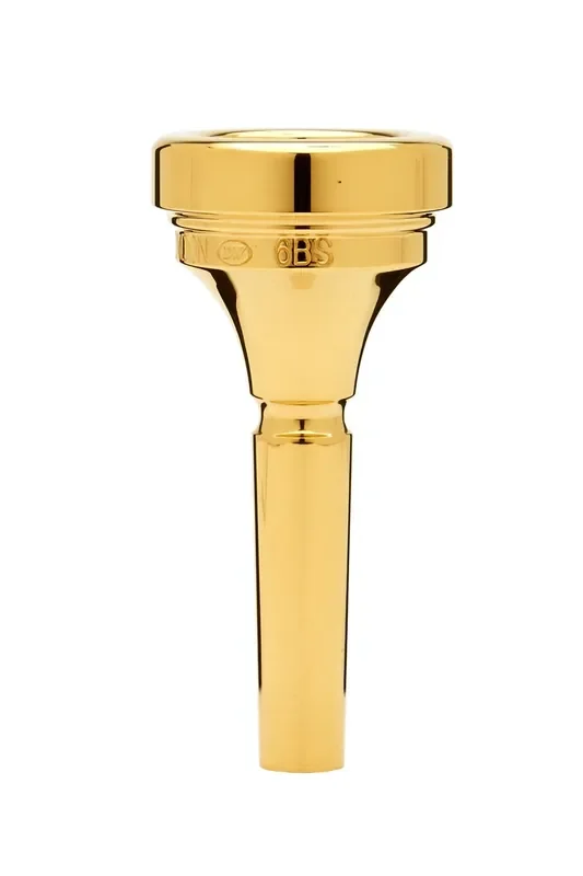 Denis Wick Classic Trombone Mouthpiece; Gold Plated; 6BS