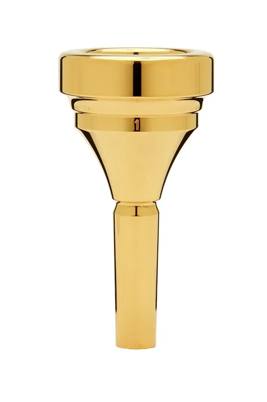 Denis Wick Classic Tuba Mouthpiece; Gold Plated; 1