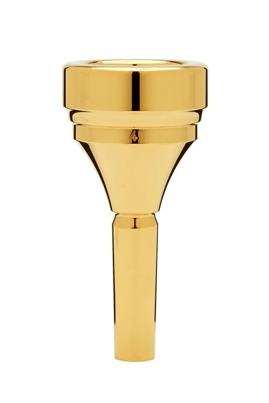 Denis Wick Classic Tuba Mouthpiece; Gold Plated; 4